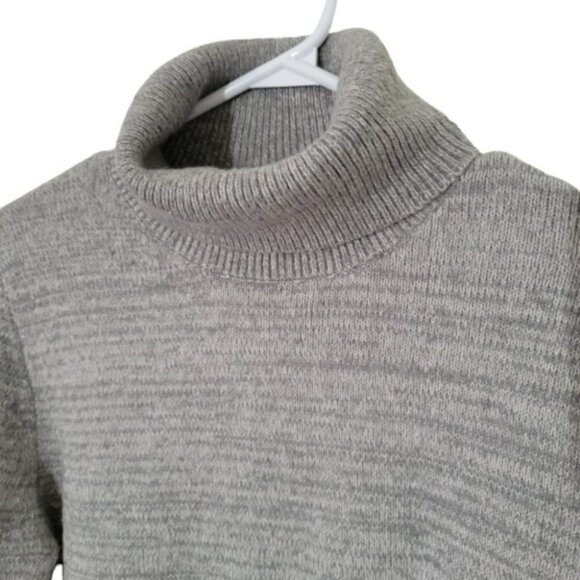 J.crew mercantilelike New gray turtle neck sweayer - Picture 2 of 7